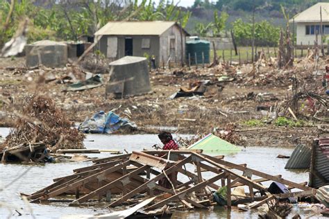 Two months after volcanic eruption in Tonga family 